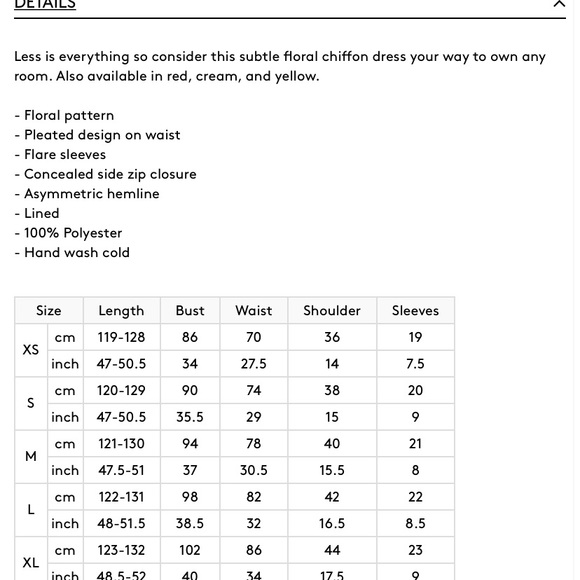 ChicWish NWT SWEET SURRENDER FLORAL Navy DRESS - Picture 4 of 4